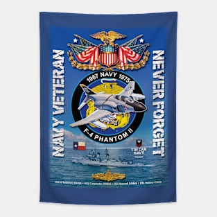 My Navy Days Tapestry