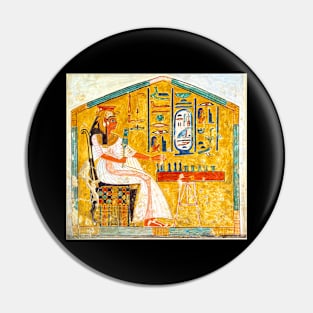 Queen Nefertari Playing Senet, Board Game Egypt Pin