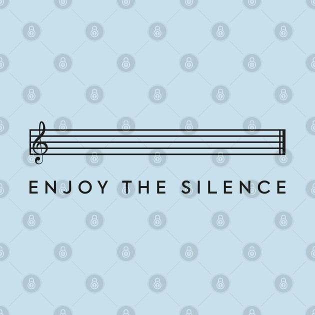 Enjoy the Silence (Black) by daparacami