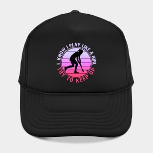 Hockey Girl Hat