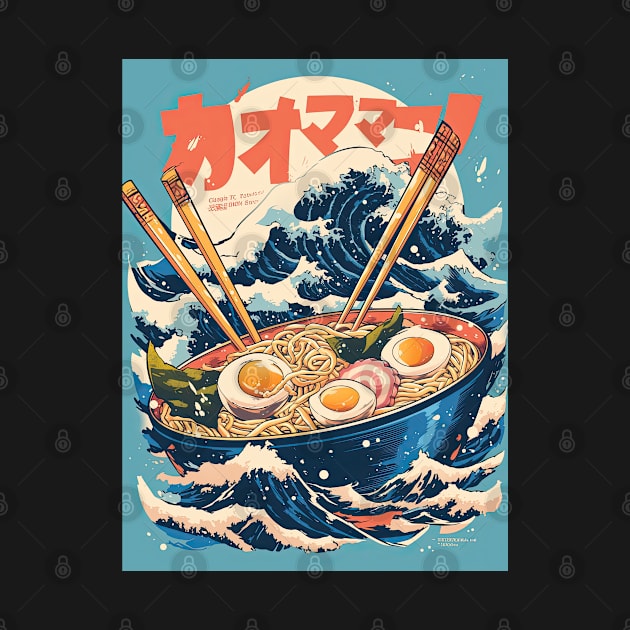 Kawaii ramen design 01 by obstinator