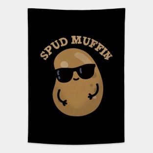 Spud Muffin Cute Potato Pun Tapestry