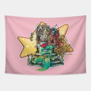 Mermaid Reva Prisma Tapestry