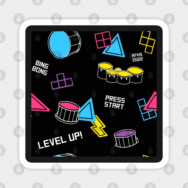 Level Up! Magnet by scrambledpegs