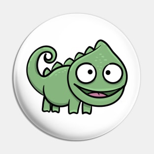 Funny Chameleon Pin