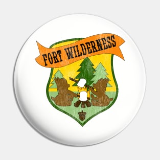 Fort Wilderness (distressed) Pin