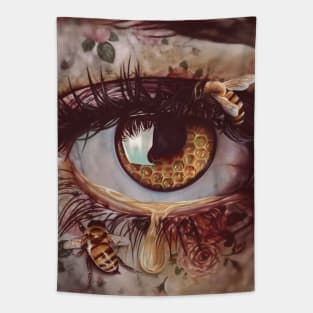 Bee eye Tapestry