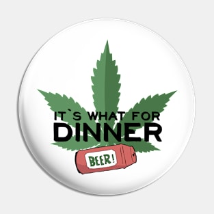 Beer It's What for Dinner Pin