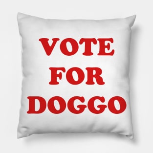 Vote For Doggo Pillow