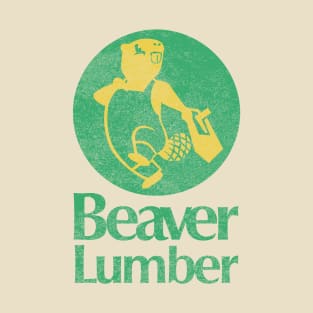 Retro Beaver Lumber T-Shirt