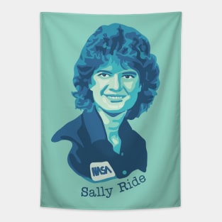 Sally Ride Portrait Tapestry