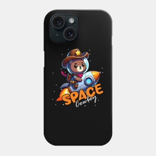 Space Cowboy Bear Phone Case