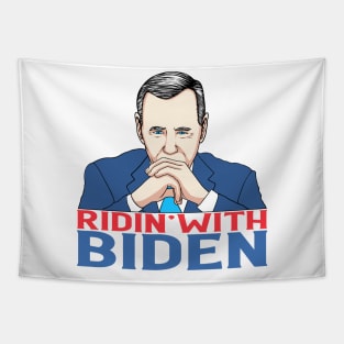 Ridin' With Biden Tapestry