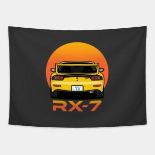 Mazda RX-7 JDM Initial-D Drift Ver B Tapestry