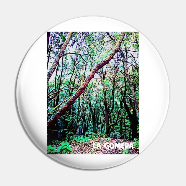 La Gomera forest trees Laurisilva Jurassic Park Pin by lagomeratravel