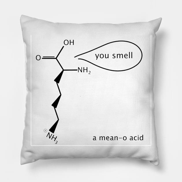 A Mean-o Acid Pillow by antluzzi