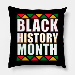 Black History Month Pillow