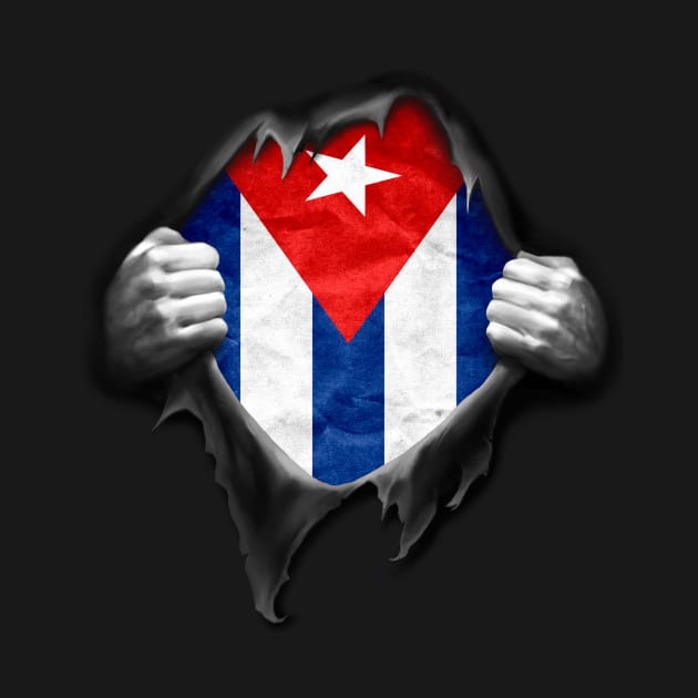 Cuba Flag. Proud Cuban by nikolayjs