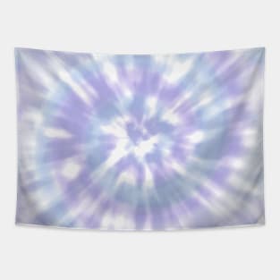 Light Blue and Light Purple Tie Dye - Aesthetic Pale Blue, Mauve, Lilac Tapestry