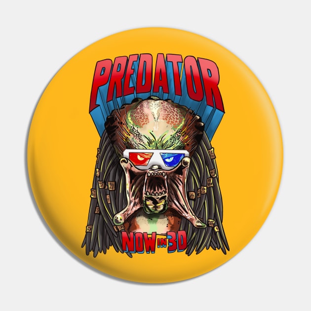 Predator Pin by ribandcheese