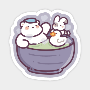 Onsen time Magnet