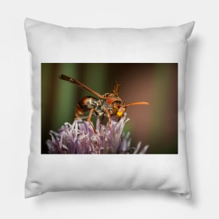 Paper Wasp Pillow