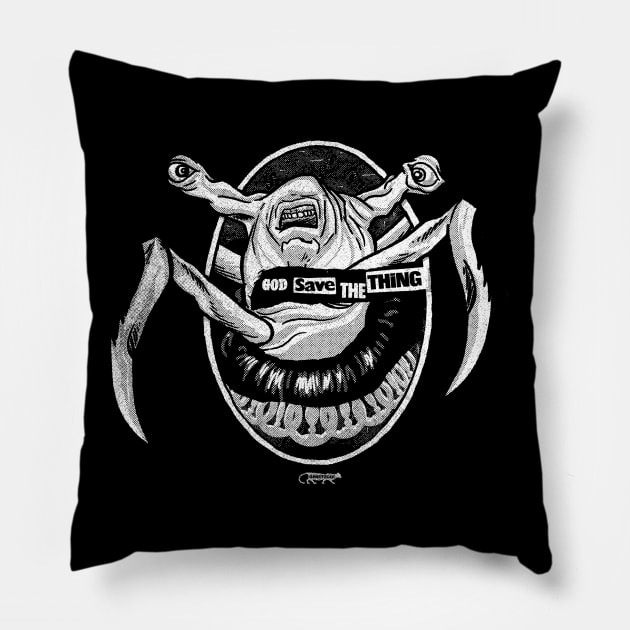God save the thing Pillow by GiMETZCO!