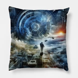 Military Mirage Pillow