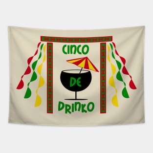 Cinco De Drinko Tapestry