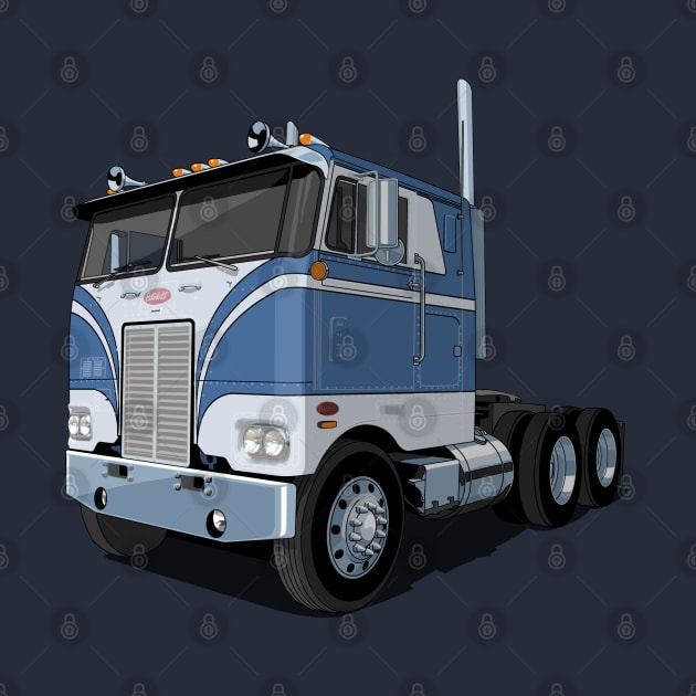 Peterbilt 352 Cabover Truck by candcretro