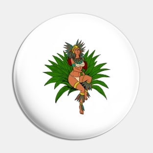 Aztec Earth Goddess - Mayahuel Pin