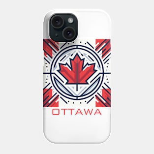 Ottawa Ontario Canada Flag Phone Case