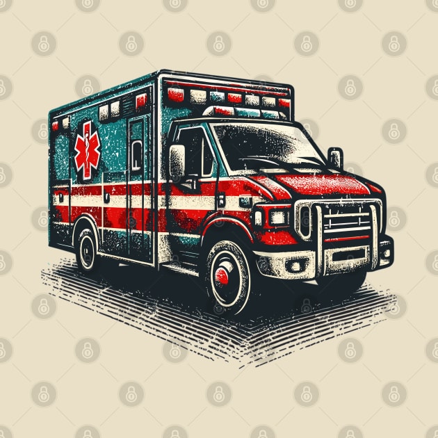 Ambulance by Vehicles-Art