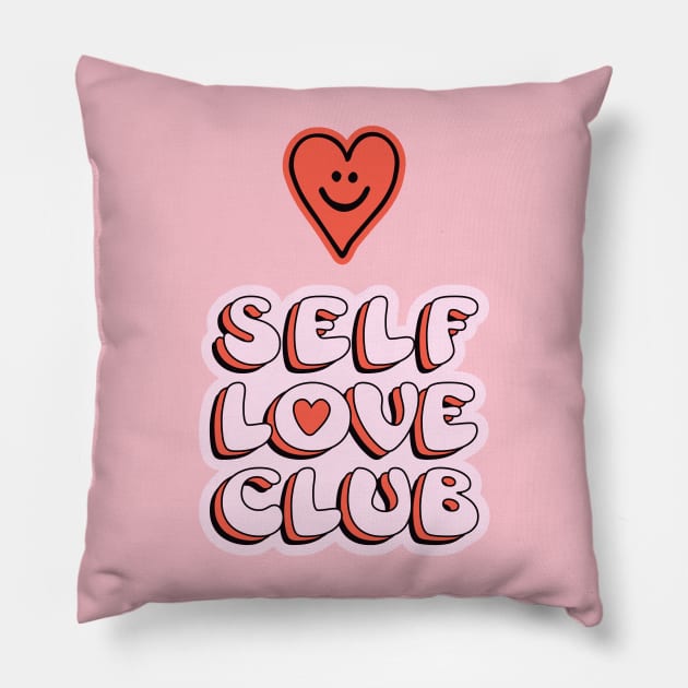 Self Love Club Pillow by Kenzie’s_edits