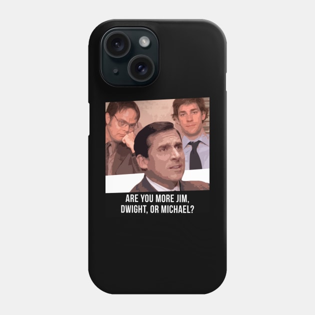 the office Phone Case by iniandre