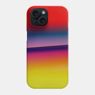 red yellow blue texture art Phone Case