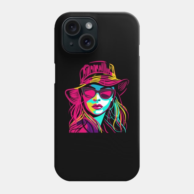 Fashion girl Phone Case by Maria Zavoychinskiy 