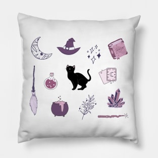 Purple Witch Pack Pillow