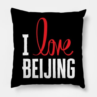 I Love Beijing Pillow