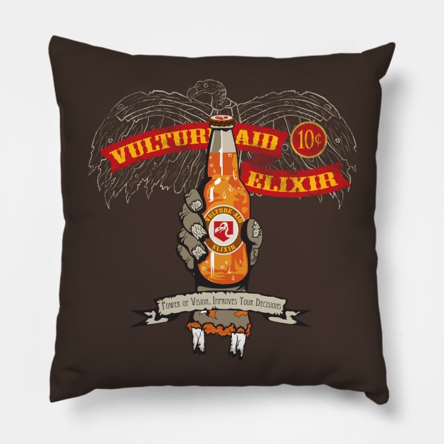 Power of Vision, Improves Your Decisions Pillow by LocoRoboCo