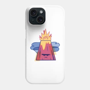 Angry Volcano Phone Case