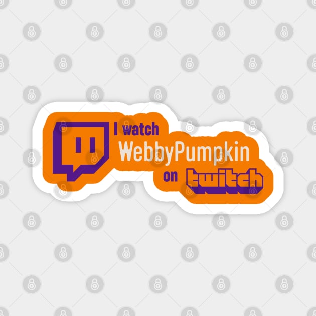 I watch WebbyPumpkin Magnet by Webbypumpkin262