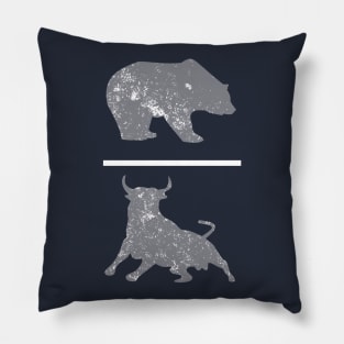 Bear Bull Pillow