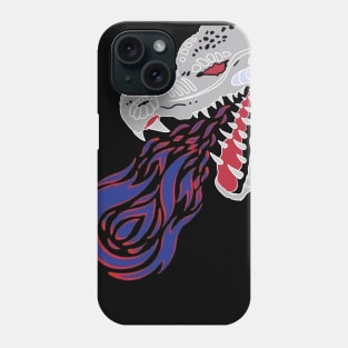 My old logo coming out of a dragon Phone Case