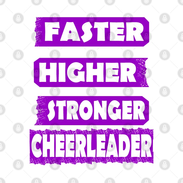 Cheerleader Sport Girls Squads Endurance Saying by FindYourFavouriteDesign