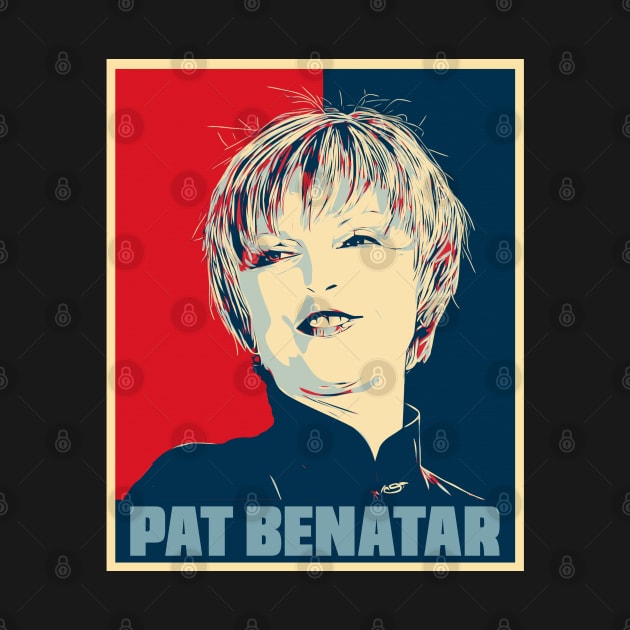 Pat Benatar Hope Poster Art by Odd Even