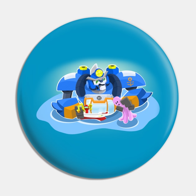 Rescue Bots  - Hightide Tubby Time Pin by TheGreatJery