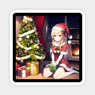 Christmas Anime Magnet