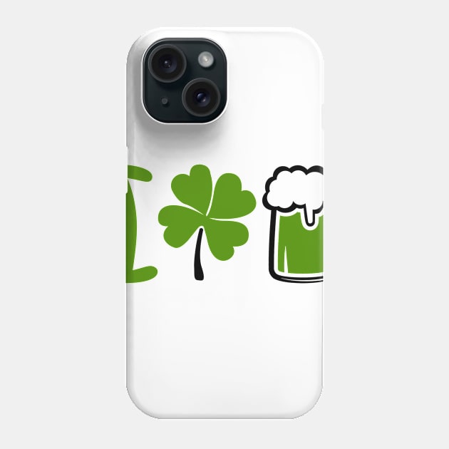 Funny St. Patricks T-shirt Phone Case by KsuAnn