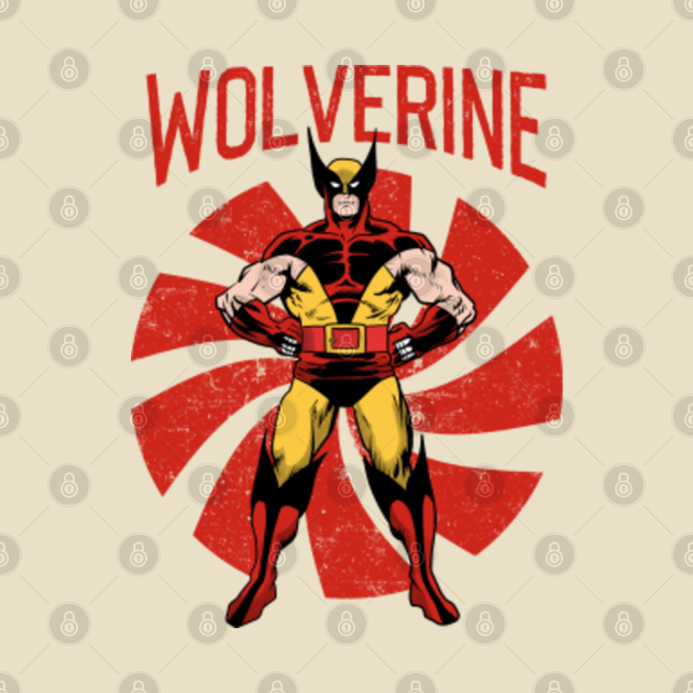 Wolverine - Retro comics - Wolverine - T-Shirt | TeePublic